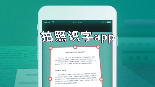 拍照识字app