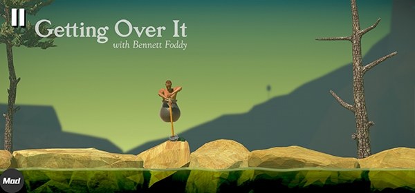 getting over it手游(掘地求升)游戏截图1