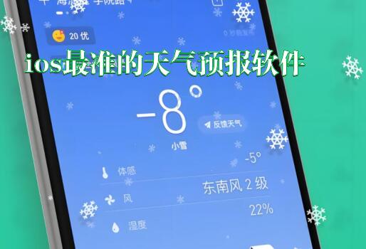 ios最准的天气预报软件